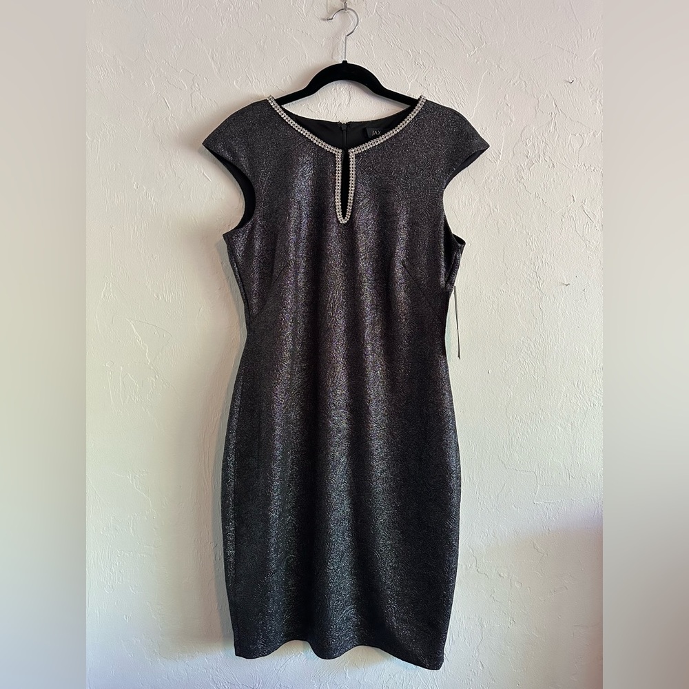 NWT Jax women’s black cocktail dress